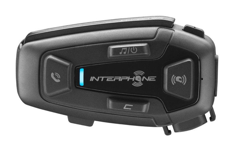 The Interphone U-COM 8R intercom unit
