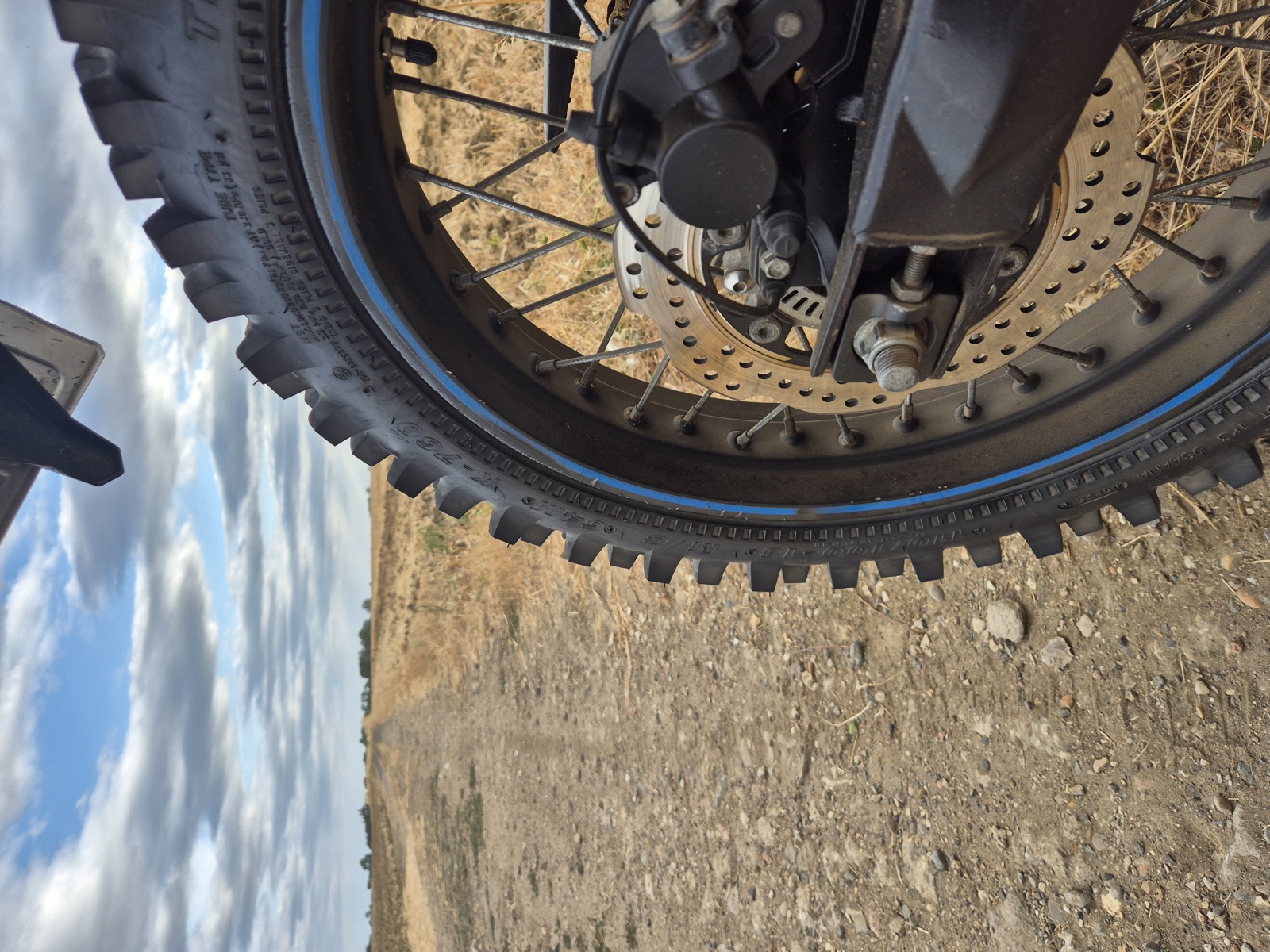 Kenda K760 Trakmaster II fitted to a Voge 300 Rally