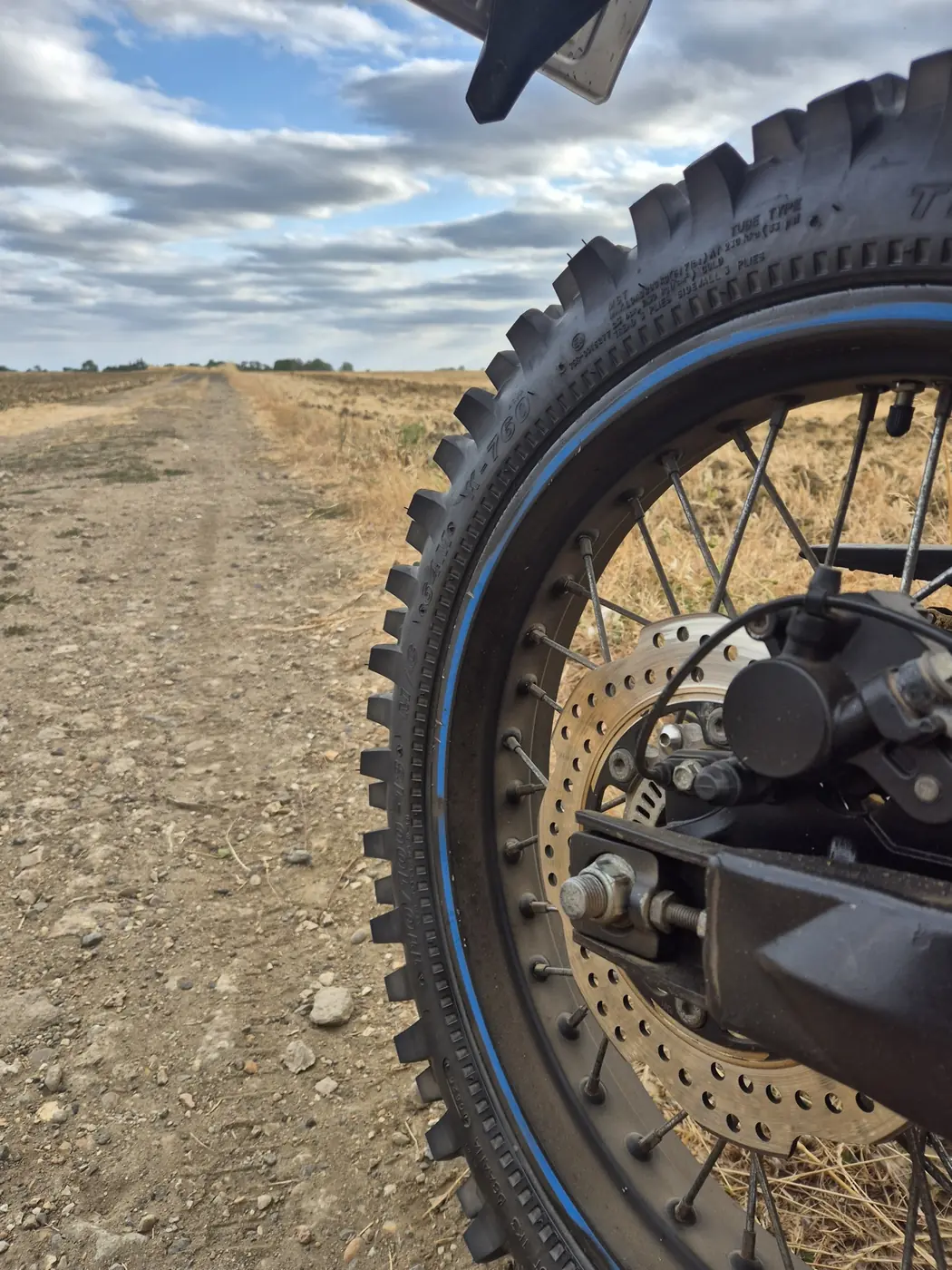 Kenda K760 Trakmaster II fitted to a Voge 300 Rally